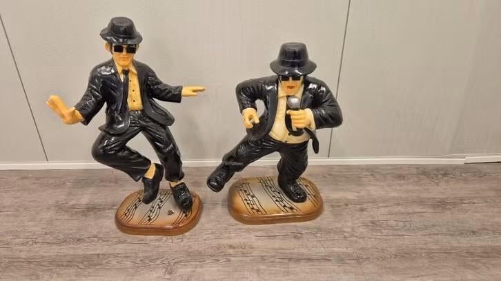 De Blues Brothers beeldenset, Verzamelen, Beelden en Beeldjes, Nieuw, Overige typen, Ophalen of Verzenden