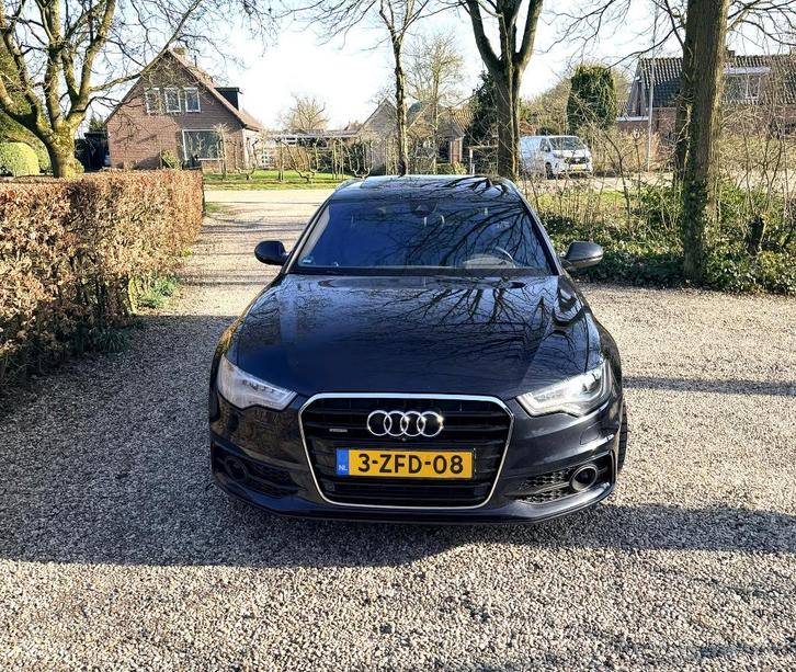 Audi A6 Avant 3.0 TDI BiT Quattro 313pk |Pano| HUD| RS | VOL, Auto's, Audi, Particulier, A6, 360° camera, 4x4, ABS, Achteruitrijcamera