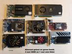 Videokaarten 8 x - 1 en 2GB, Computers en Software, Videokaarten, PCI-Express 3, Gebruikt, GDDR3, HDMI