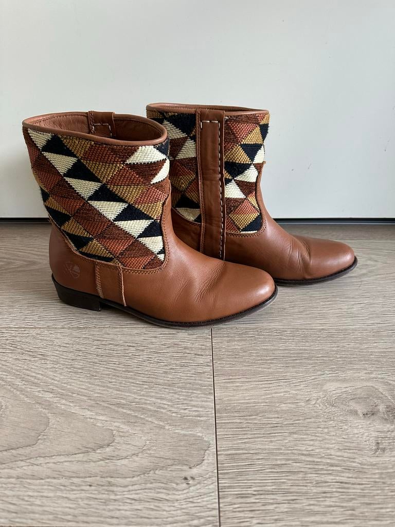 Kindred Spirits laarsjes Boho maat 41, Kleding | Dames, Schoenen, Bruin, Lage of Enkellaarzen, Ophalen of Verzenden, Zo goed als nieuw