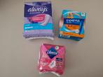 Maandverband en tampons nieuw, Ophalen