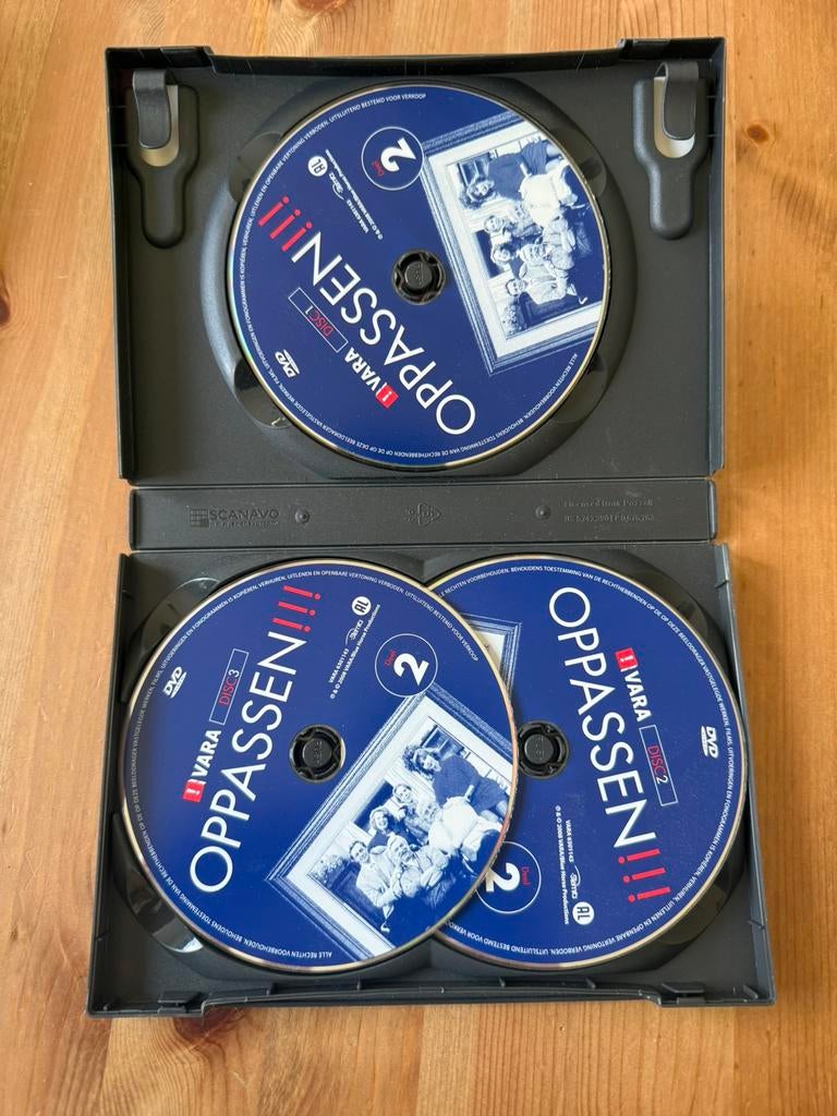 Oppassen complete seizoen 2 box dvd origineel 3 disc, Alle leeftijden, Verzenden, Gebruikt, Boxset