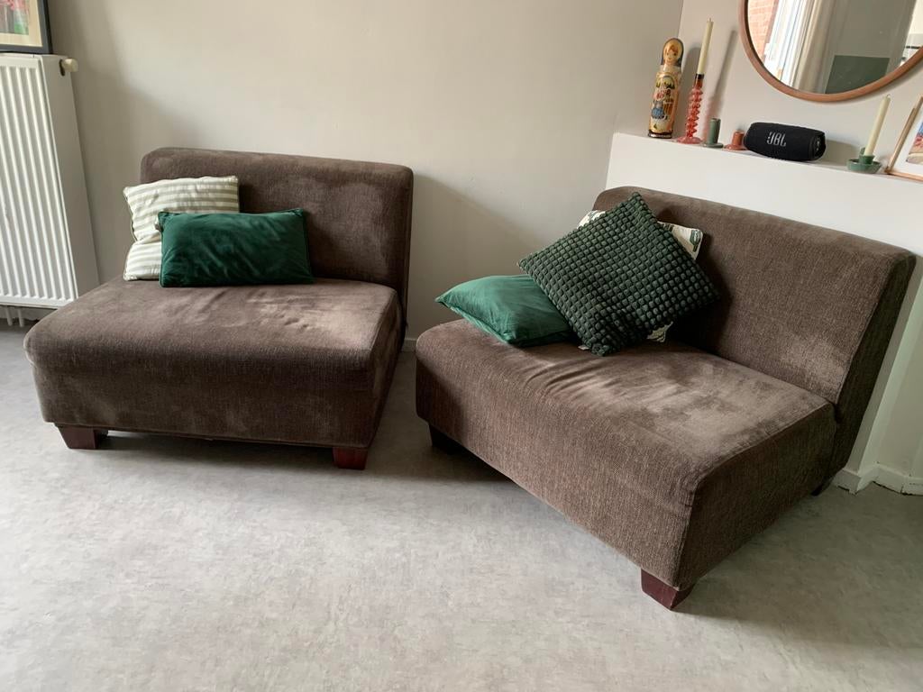 montel modulaire bank, Ophalen, Zo goed als nieuw