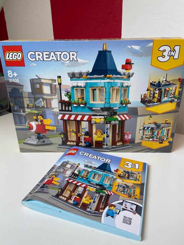 Lego Creator 3 in 1 Woonhuis en Speelgoedwinkel 31105, Kinderen en Baby's, Speelgoed | Duplo en Lego, Gebruikt, Lego, Ophalen of Verzenden