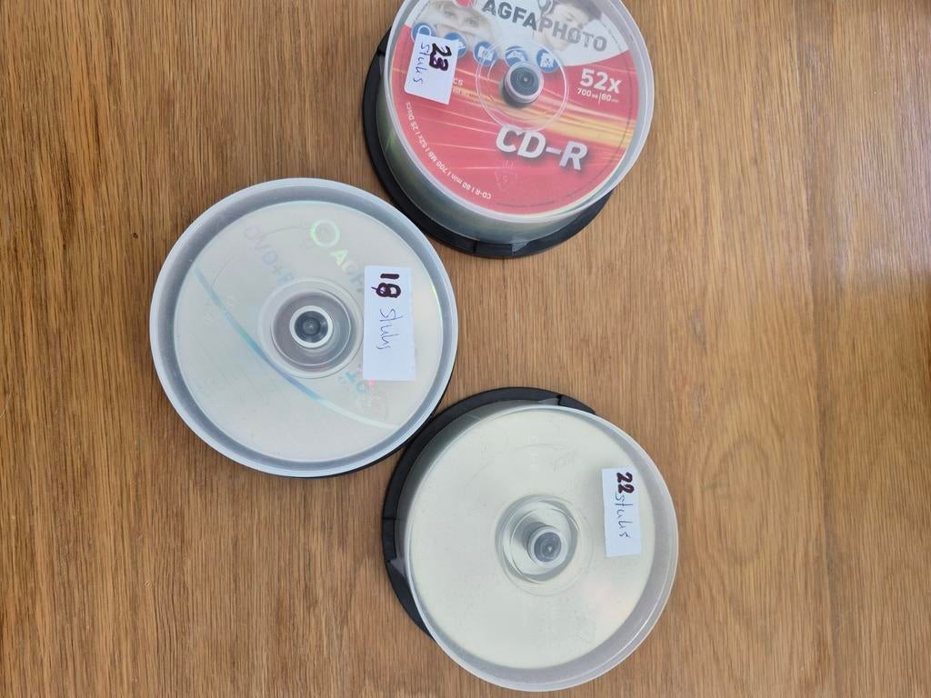 nieuwe cd's ongebruikt, Ophalen, Nieuw