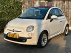 Fiat 500c Cabrio Bella 0.9 85pk Turbo bj 2013 Airco, Cabriolet, Leder en Stof, Wit, Handgeschakeld