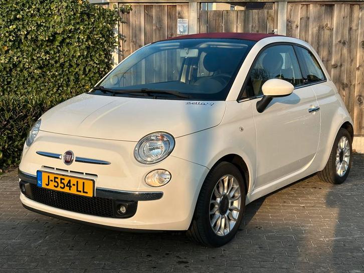 Fiat 500c Cabrio Bella 0.9 85pk Turbo bj 2013 Airco, Auto's, Fiat, Particulier, 500C, ABS, Airbags, Airconditioning, Bluetooth