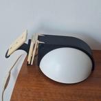 Landskrona Zweden design vintage lamp zwart wit spot, Huis en Inrichting, Led-lamp, Gebruikt, Minder dan 30 watt, E27 (groot)