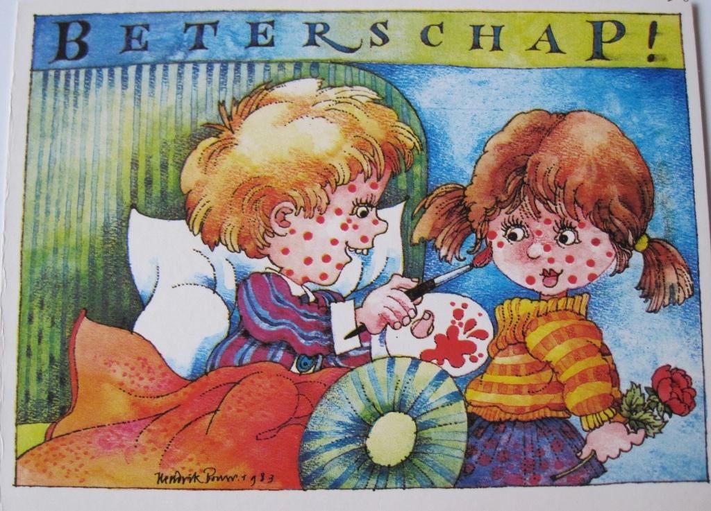 Word maar gauw beter kaart van Libelle - Hendrik Bouw -nieuw, Verzenden, 1980 tot heden, Ongelopen, Overige thema's