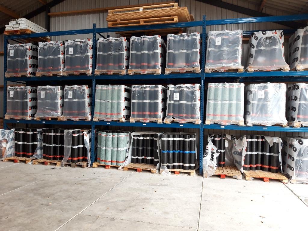 Dakbedekking /APP/dakleer/trim/base/plakplaat enz, Ophalen, Overige materialen, Zwart, Nieuw