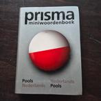 Prisma Miniwoordenboek Pools-Nederlands/Nederlands-Pools, Boeken, Ophalen of Verzenden