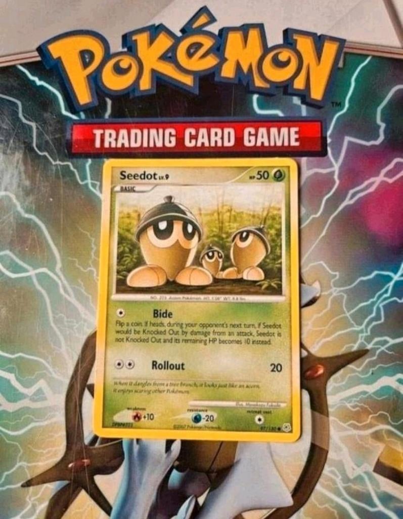 Seedot 97/130 Diamond&Pearl base set pokemon kaart, Ophalen of Verzenden, Gebruikt, Losse kaart