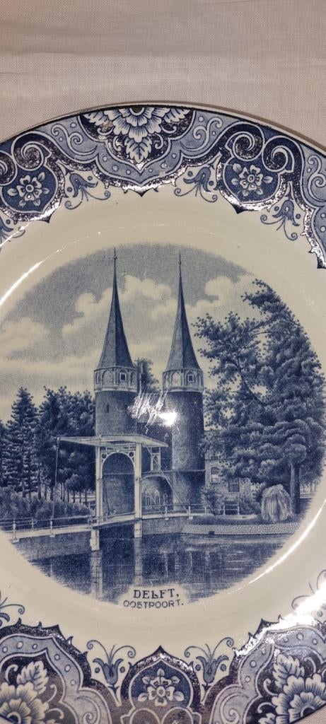 Société ceramique Maestricht, wandbord Delft., Antiek en Kunst, Antiek | Wandborden en Tegels, Ophalen