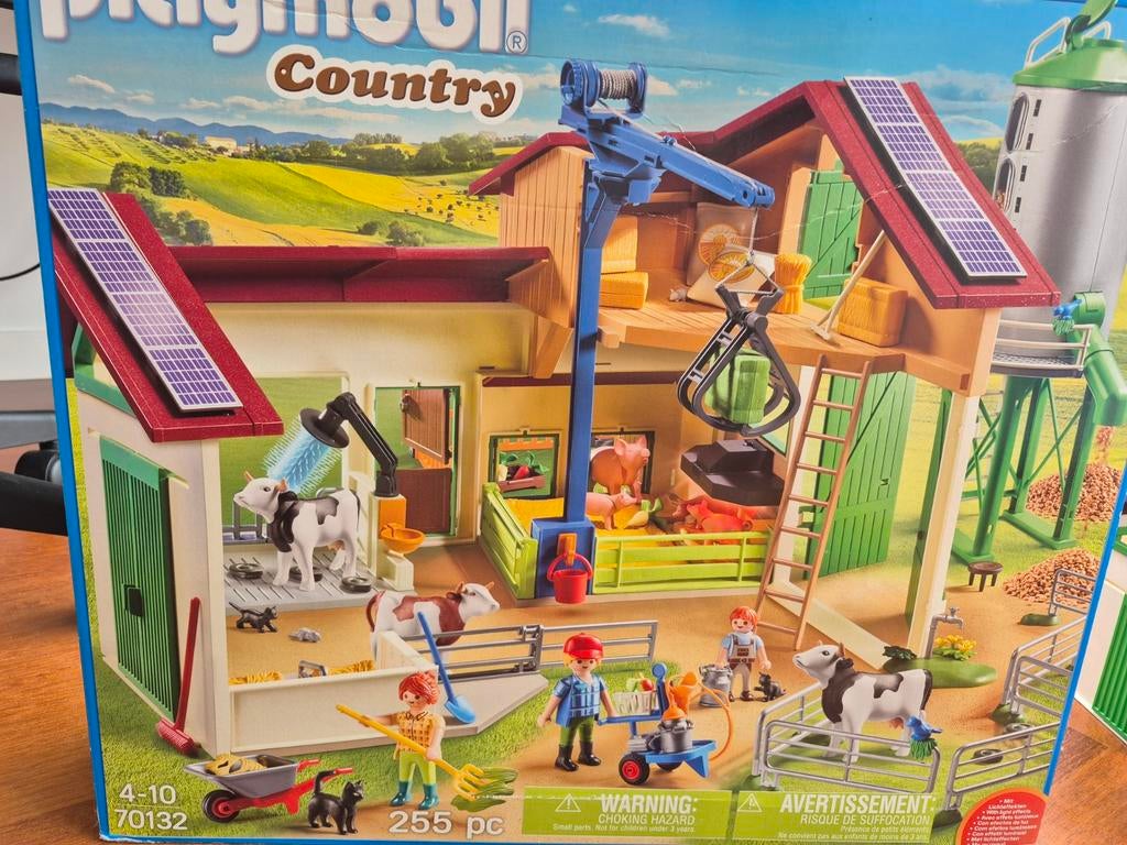 Playmobil Country 70132 Grote Boerderij met Dieren, Kinderen en Baby's, Speelgoed | Playmobil, Ophalen of Verzenden, Gebruikt