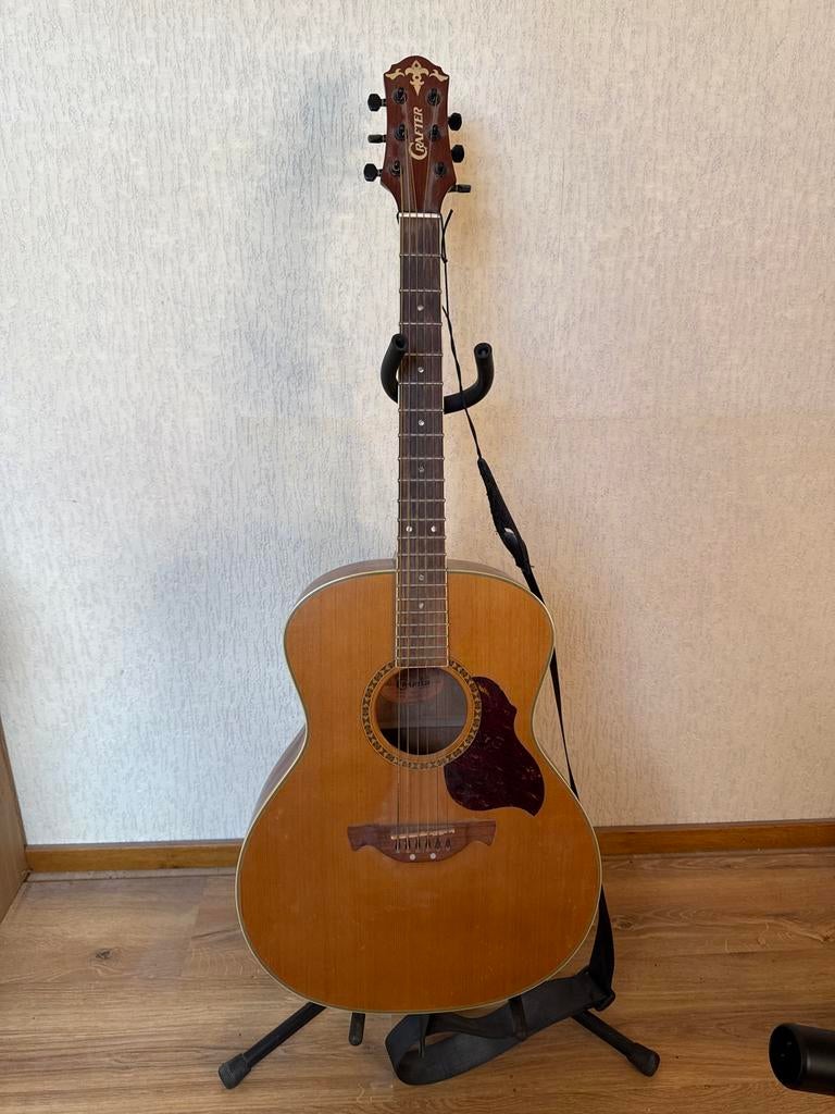 Crafter GA-7 staalsnarige akoestische western gitaar, Muziek en Instrumenten, Snaarinstrumenten | Gitaren | Akoestisch, Ophalen
