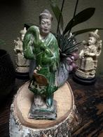 Chinees beeld met lakzegel Chinese man beeldje, Ophalen of Verzenden, Gebruikt, Mens