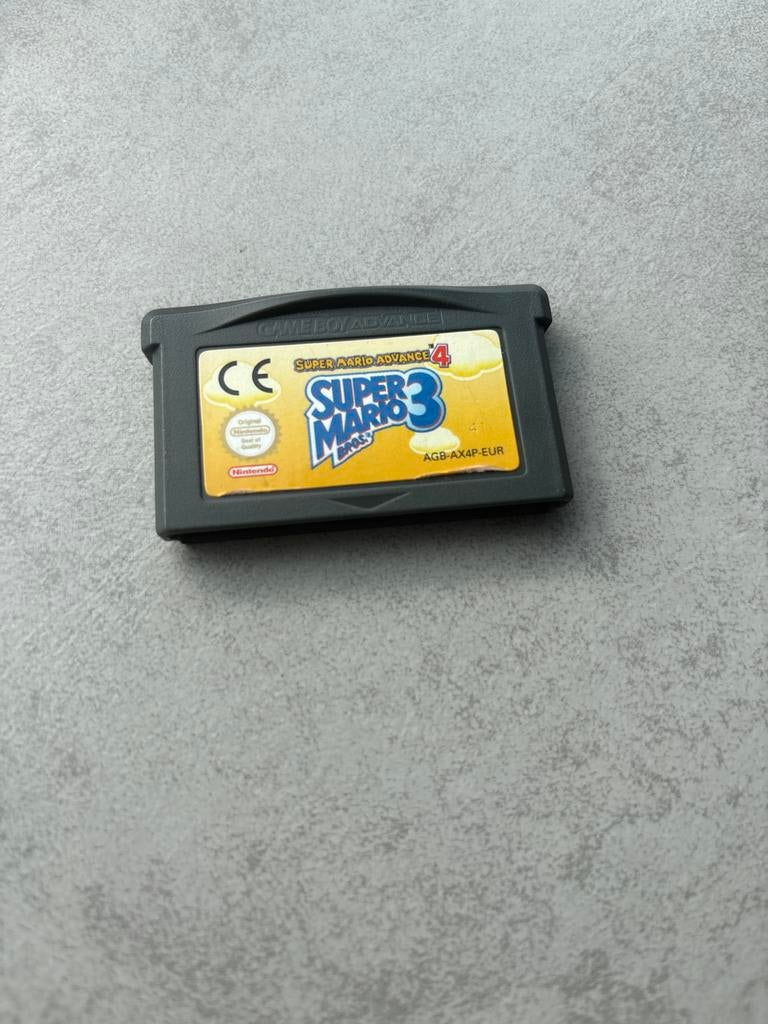 Super Mario Advance 4: Super Mario Bros 3 GBA, Spelcomputers en Games, Games | Nintendo Game Boy, Gebruikt, 1 speler, Ophalen of Verzenden