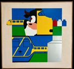 Ko Sliggers (1952–2022) Koeien NS Sprinter trein spoorwegen, Antiek en Kunst, Ophalen