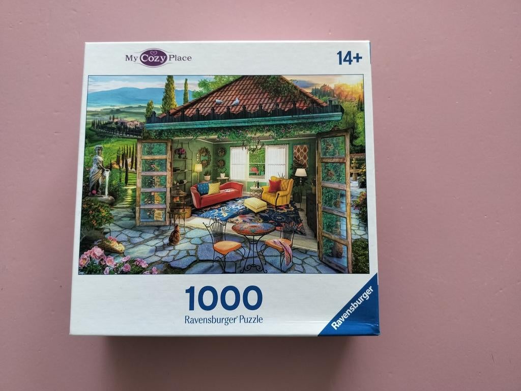 Legpuzzel Ravensburger, 1000 stukjes, Ophalen, 500 t/m 1500 stukjes, Zo goed als nieuw