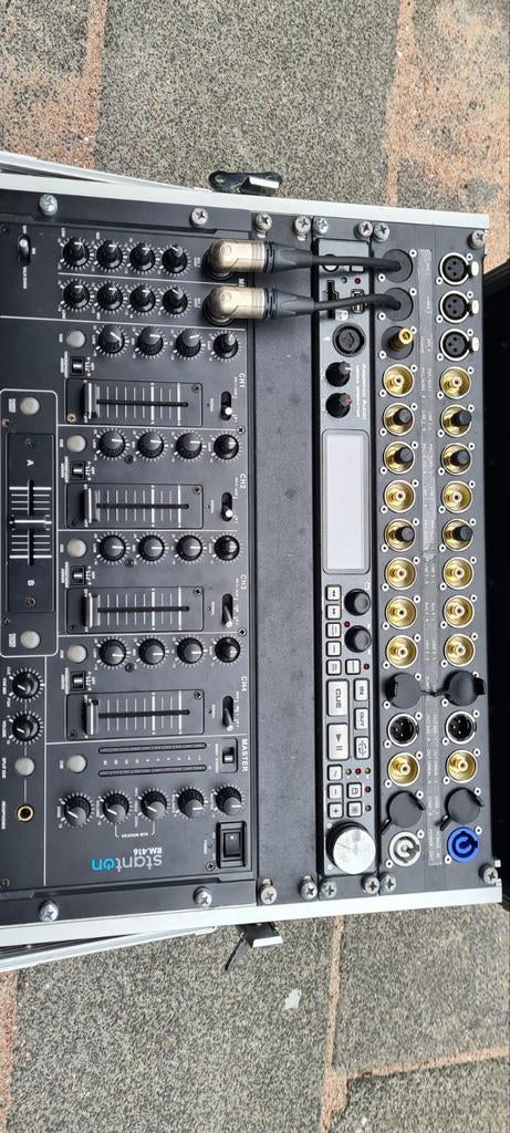 Stanton RM-416 DJ Mixer met USB Player in Flightcas, Muziek en Instrumenten, Dj-sets en Draaitafels, Ophalen of Verzenden