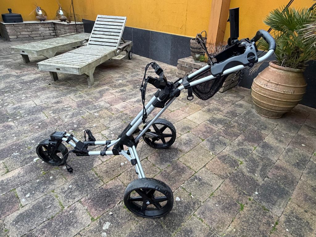 Golfkar, Sport en Fitness, Golf, Ophalen, Zo goed als nieuw, Golfkar, Overige merken