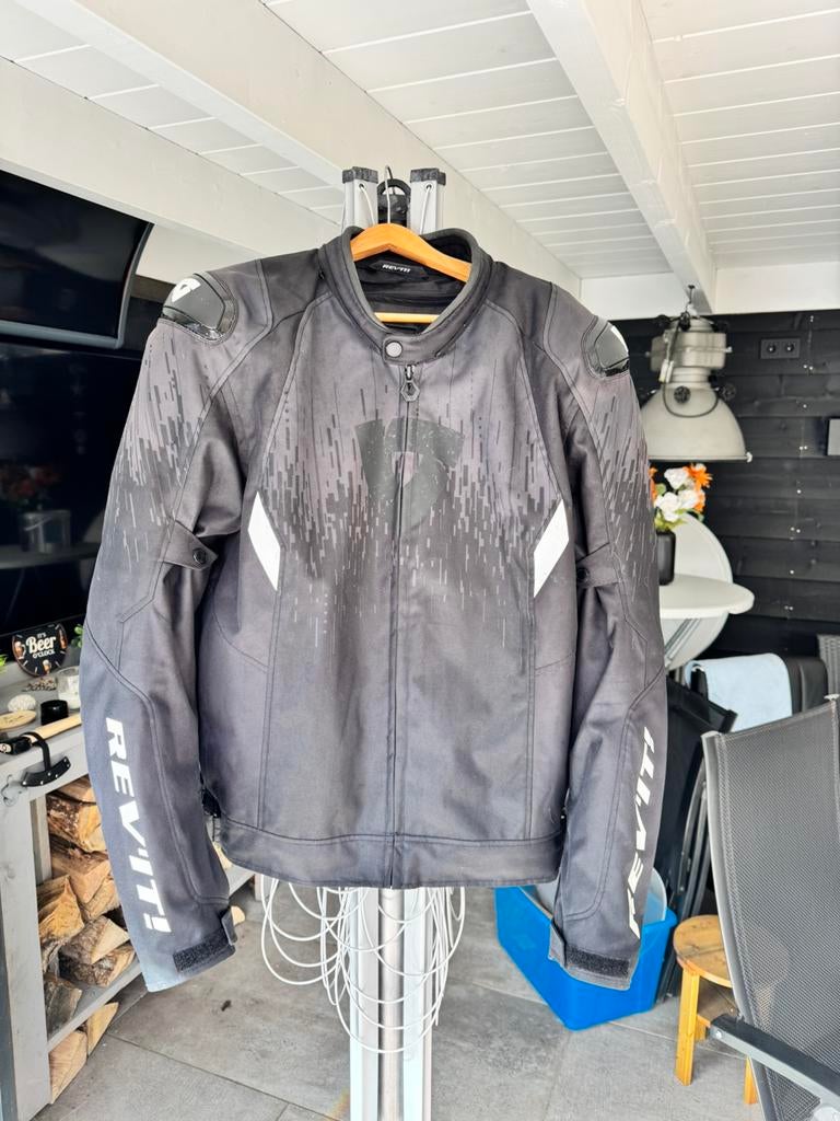 Rev'it Quantum 2 H2O motorjas, Motoren, Ophalen, Tweedehands, Heren, Jas | textiel