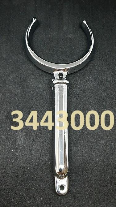 Chromen roeidollen en roeidolhouders. Pendiameter 12 mm., Watersport en Boten, Accessoires en Onderhoud, Ophalen of Verzenden
