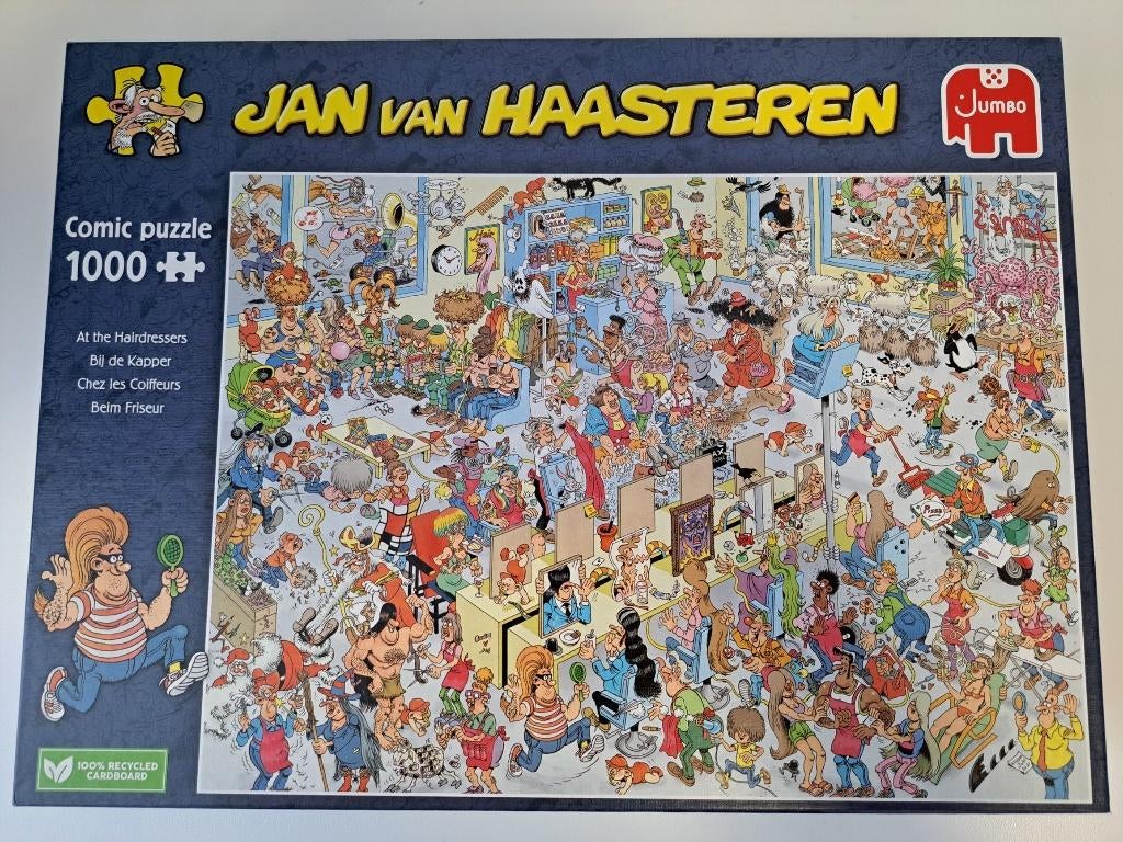 van haasteren puzzel 1000 stukjes, Ophalen of Verzenden, 500 t/m 1500 stukjes, Zo goed als nieuw, Legpuzzel