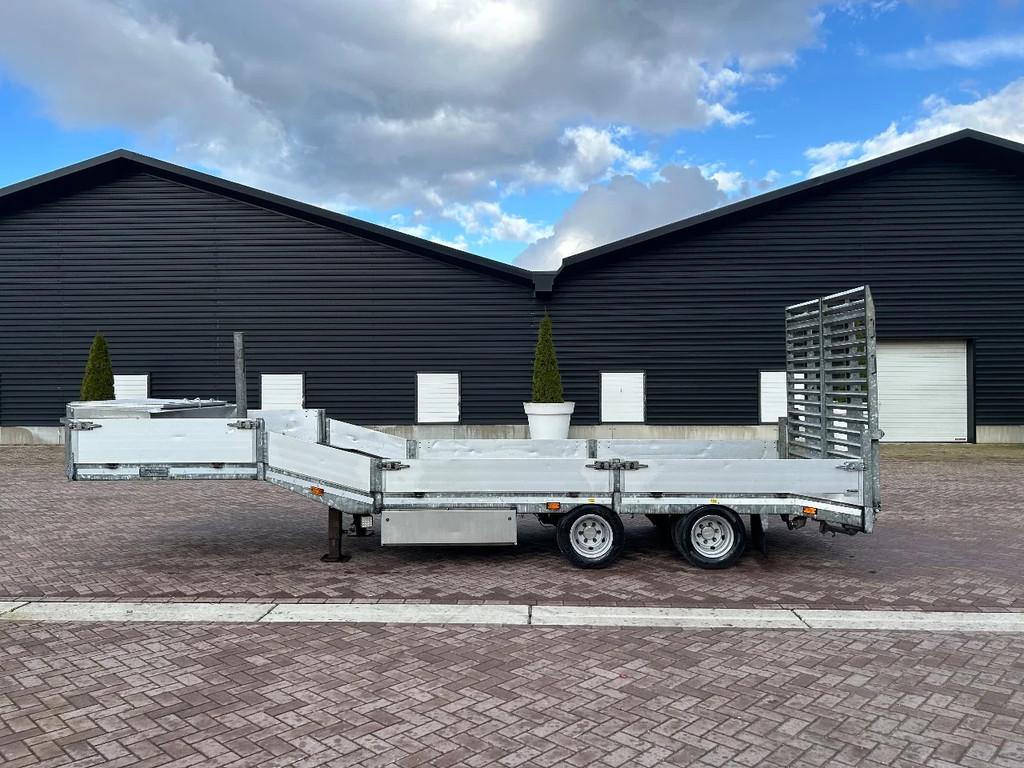 VELDHUIZEN BE OPLEGGER SEMI DIEPLADER 8 TON (bj 2011), Overige brandstoffen, Origineel Nederlands, Bedrijf, Aanhangers en Opleggers