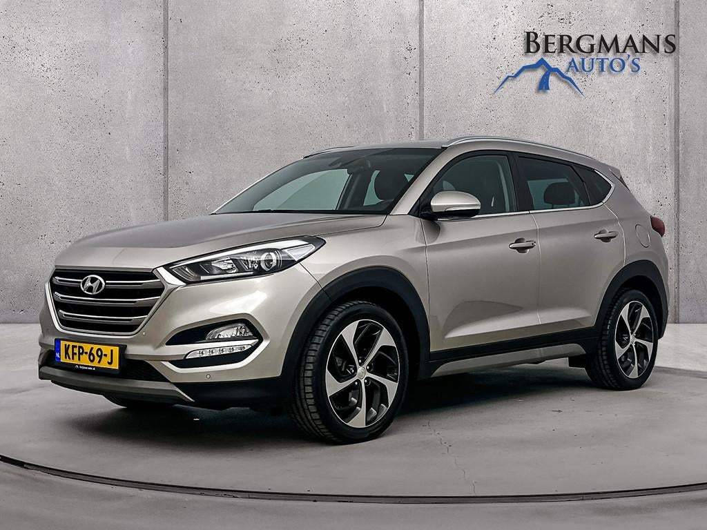 Hyundai Tucson - 1.6 T-GDi Comfort 4WD // LEDER // CAMERA //, Auto's, Hyundai, Bedrijf, Te koop, Tucson, 4x4, ABS, Achteruitrijcamera