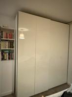 IKEA HASVIK Schuifdeuren Hoogglans Wit (200x236 cm), Ophalen, Kunststof, 200 cm of meer, 150 tot 200 cm