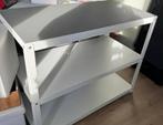Metalen kast of werktafel IKEA Bror wit, Ophalen, Gebruikt