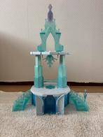 Frozen kasteel - muziekdoos klapt zelf uit tot kasteel, Ophalen of Verzenden, Zo goed als nieuw, Poppenhuis