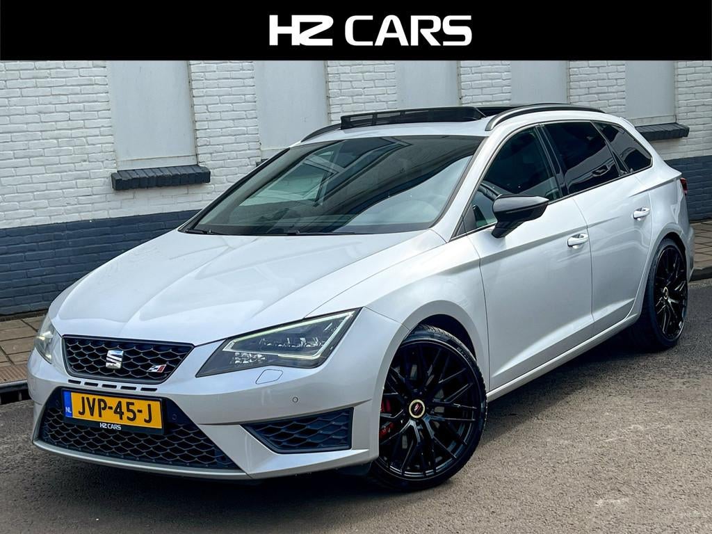 Seat Leon ST Cupra 290 2.0 TSI/REMUS uitlaat/Pano/19"/Leder/, Auto's, Seat, 15 km/l, Gebruikt, 4 cilinders, 1984 cc