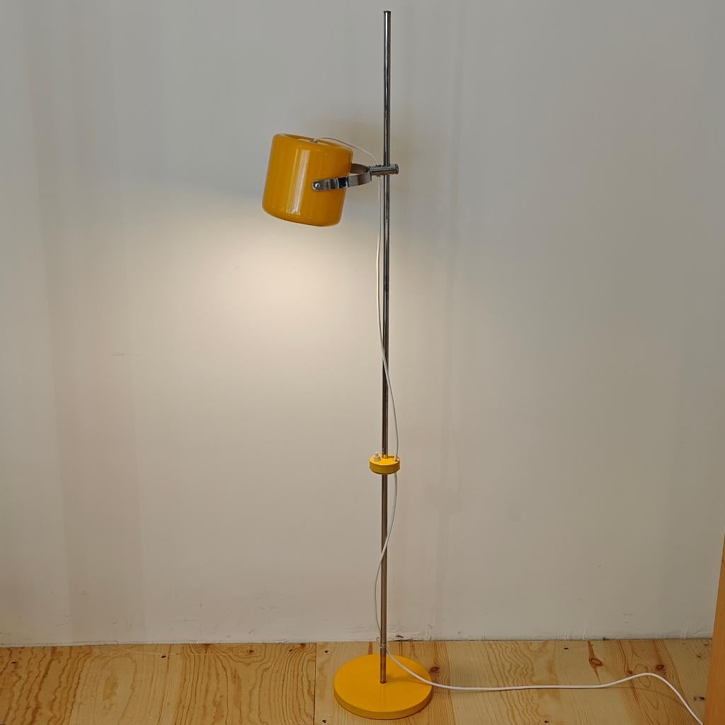 Vintage Vloerlamp Anvia J. J. M. Hoogervorst, Huis en Inrichting, Lampen | Vloerlampen, Ophalen, Gebruikt, 100 tot 150 cm, Onbekend