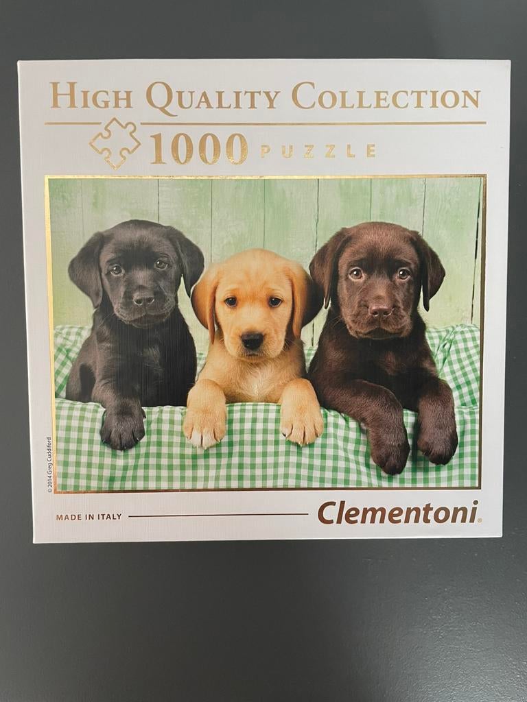 Puzzel 1000 stukjes, Ophalen, 500 t/m 1500 stukjes, Zo goed als nieuw