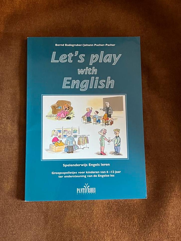Let's play with English - Leer Engels spelenderwijs!, Boeken, Taal | Engels, Zo goed als nieuw, Non-fictie, Ophalen of Verzenden