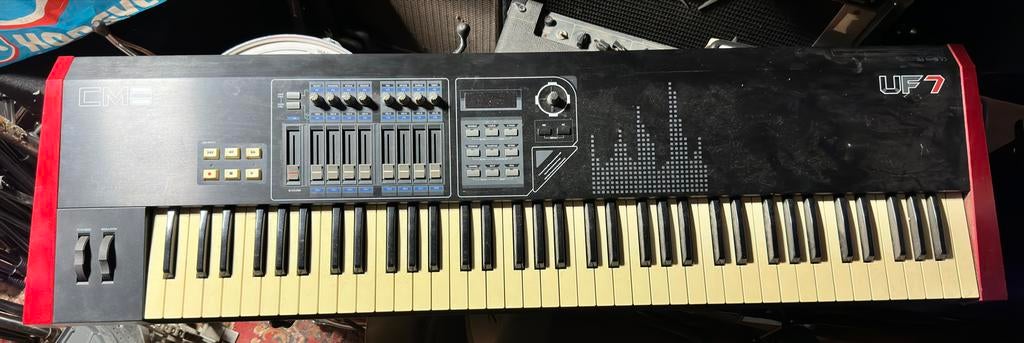 CME UF7 midi keyboard, Gebruikt, Midi-aansluiting, 76 toetsen, Ophalen