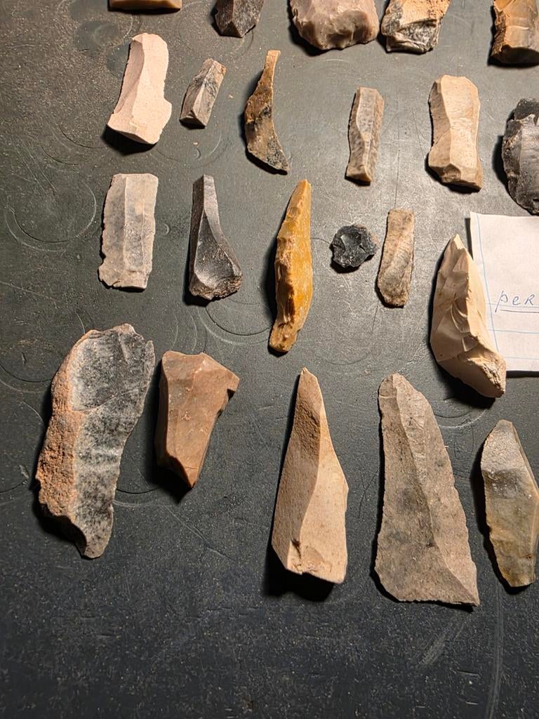 Werktuigen stenentijdperk, Verzamelen, Mineralen en Fossielen, Ophalen of Verzenden