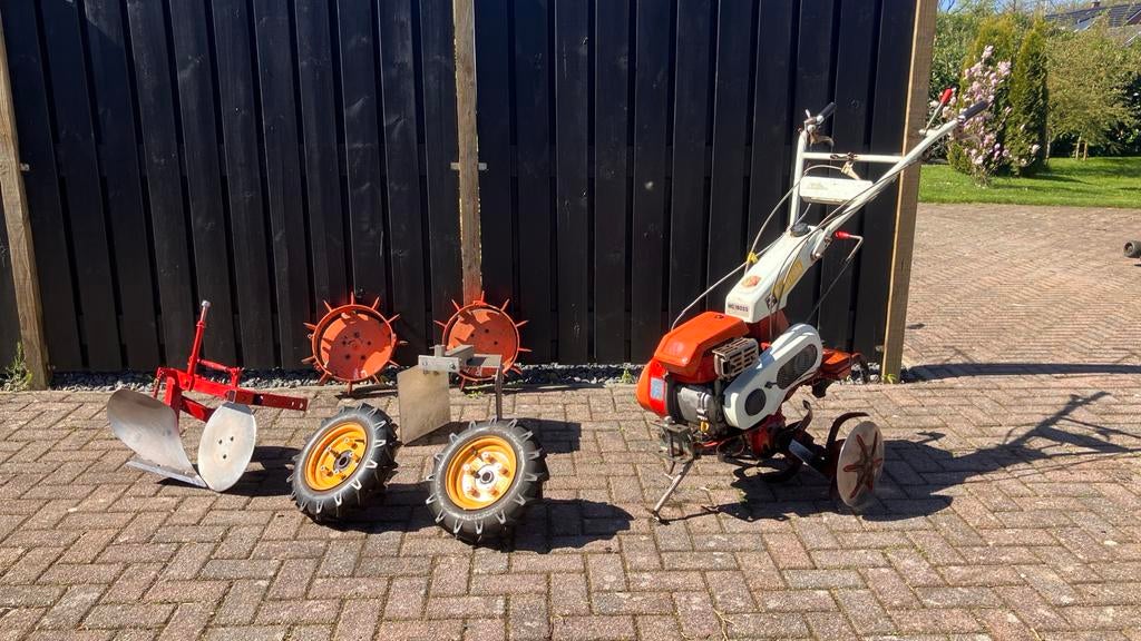 Mametora Mc 180 Tuintrekker - Krachtige en veelzijdige mach, Tuin en Terras, Ophalen, Gebruikt, Benzine-grasmaaier