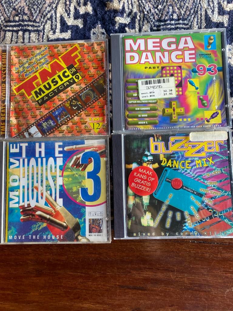 Diverse Dance Muziek CD's: TMF, Mega Dance, Move The House, Cd's en Dvd's, Ophalen of Verzenden, Gebruikt, Dance Populair