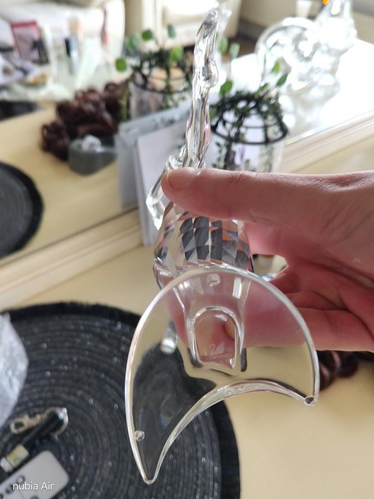 Ballerina beeldje van echt Swarovski kristal, Ophalen of Verzenden