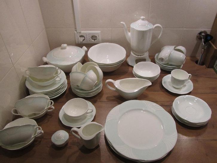 Delta Villeroy en Boch serviesdelen, Huis en Inrichting, Keuken | Servies, Zo goed als nieuw, Overige typen, Overige stijlen, Porselein