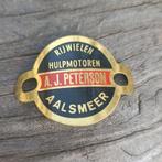 Prachtig en zeldzaam fiets en brommer plaatje Aalsmeer, Ophalen of Verzenden, Transport