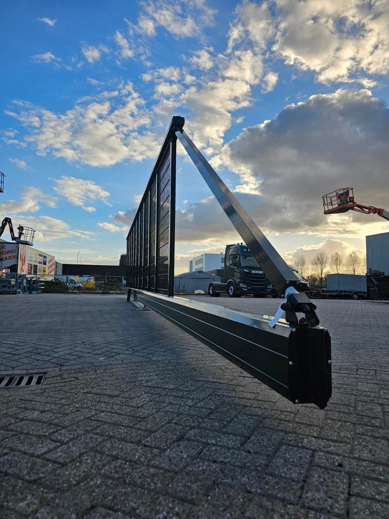 Vrijdragende schuifpoort DURAN Industrieel 10000x240cm ABC, Ophalen, IJzer