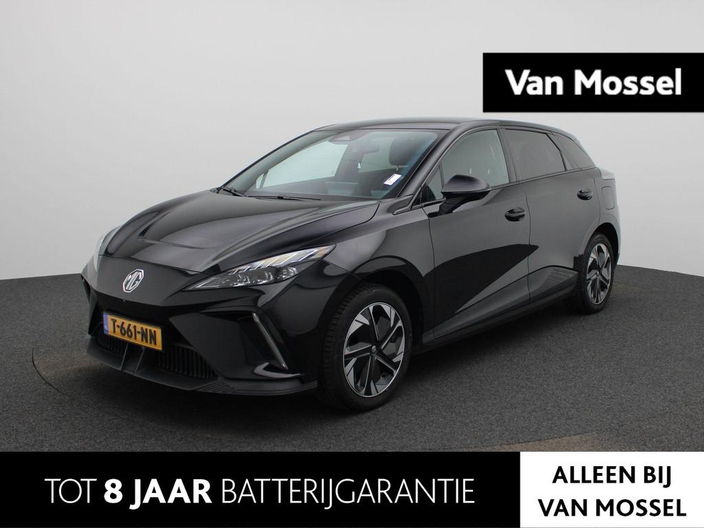 MG MG4 Electric Luxury 64 kWh | Climate Control / ECC | Crui, Auto's, Gebruikt, Zwart, 500 kg, Te koop