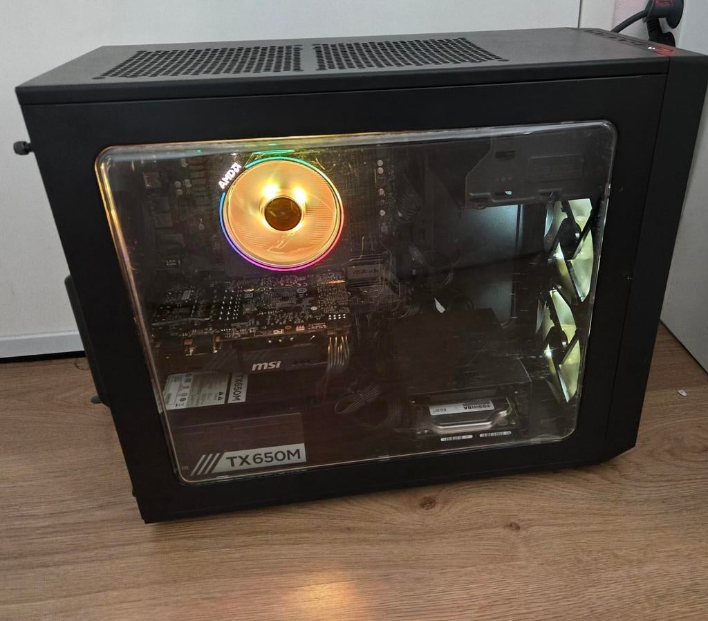 Game PC – Ryzen 7 3700x / GTX 1070 8GB / 16GB RAM / SSD, Computers en Software, Desktop Pc's, Ophalen of Verzenden, Zo goed als nieuw