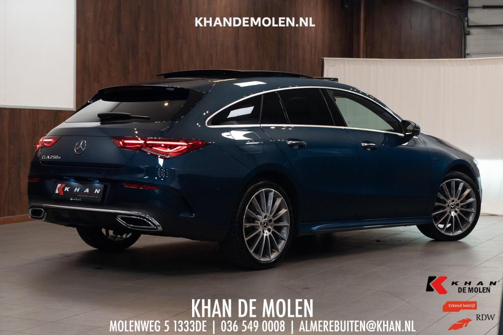 Mercedes Benz Cla 250e AMG Line Pano|Burmester|Memory|Elektr, Auto's, Mercedes-Benz, CLA, Gebruikt, 4 cilinders, 16 kWh
