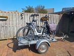 Fiets aanhanger, Fiets kar, Aanhanger voor fietsen., Ophalen, Gebruikt, Vering, 80 kg of meer