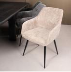 4x stoel beige - 4x stoel champagne - 4x stoel zand, Ophalen, Nieuw, Overige kleuren, Vier